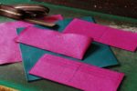 還暦祝い　『L字ファスナー財布』　製作中